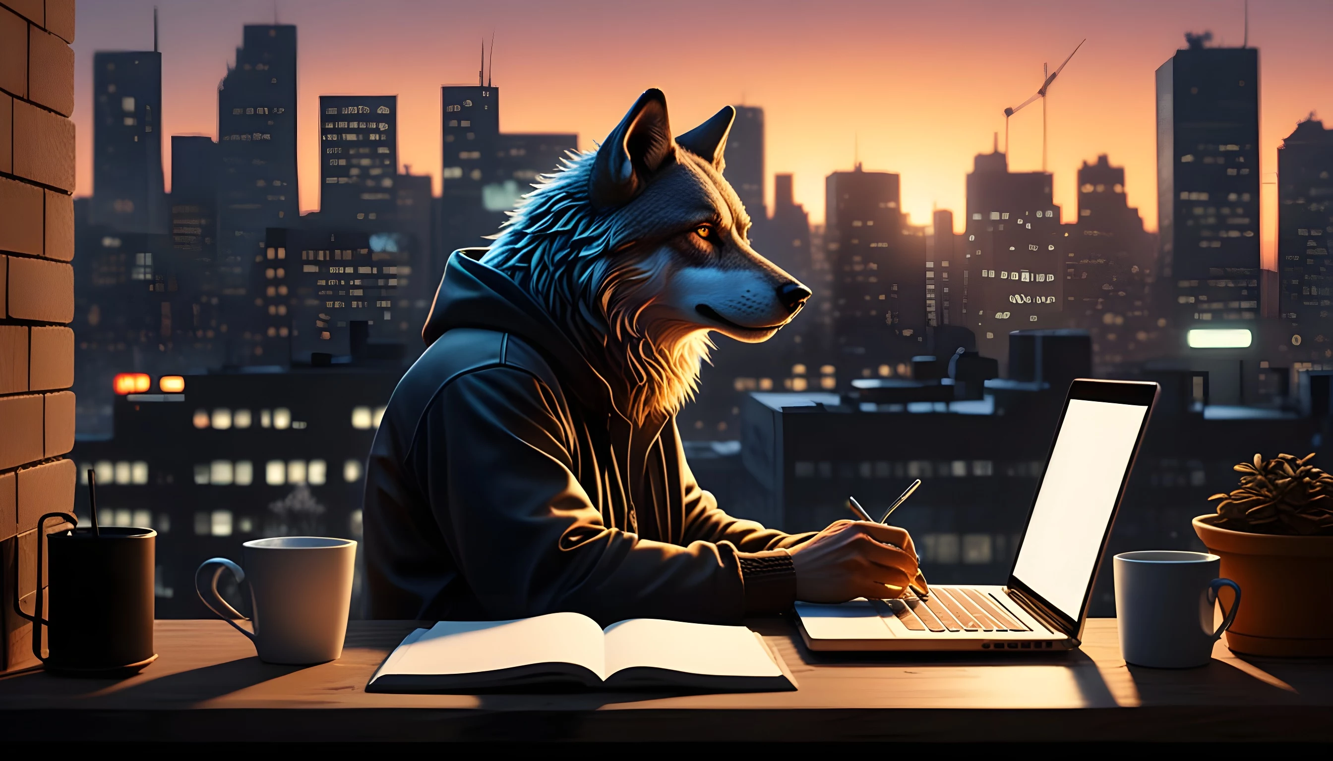 Portrait of Dion Wolf Jotham