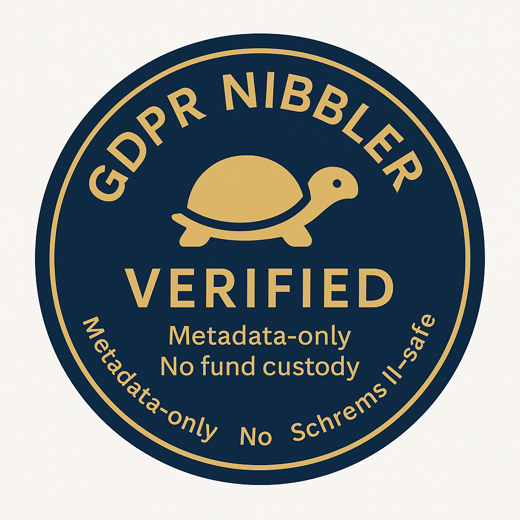 GDPR Nibbler Verified